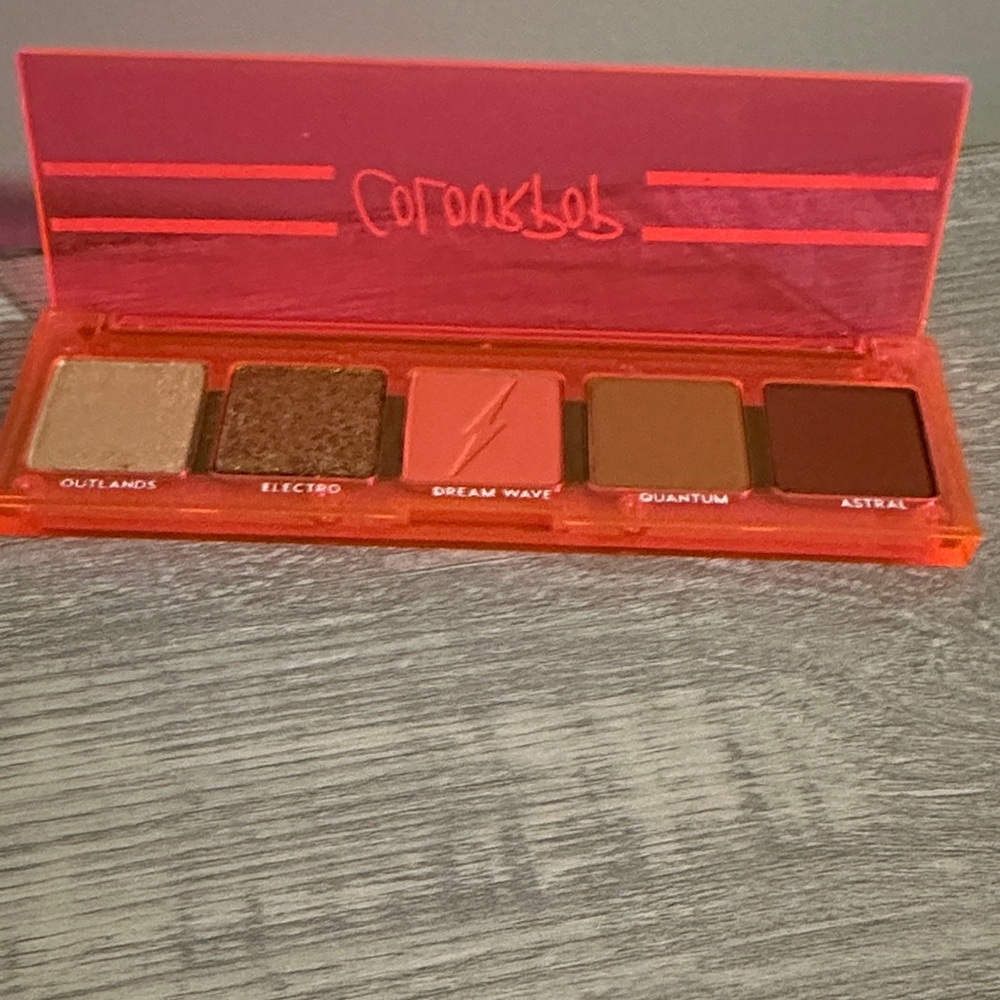 NWOT Colourpop Eyeshadow Palette - Cream, Brown, Pink